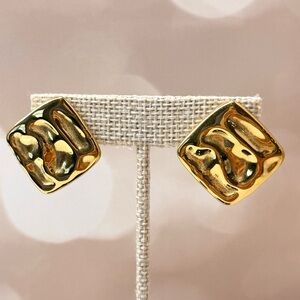 Heymaeve Stainless Steel 18K Gold Plated Classic Earrings